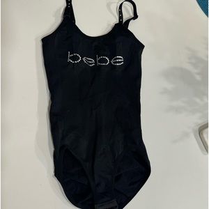 BEBE LOGO MESH BODYSUIT